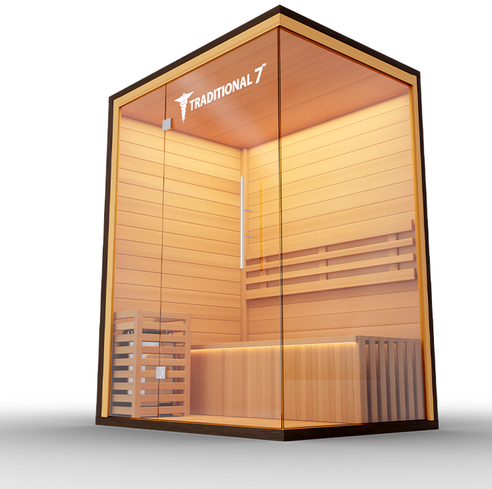 Traditional 7 v2a Medical Sauna | Ultimate Stress Relief
