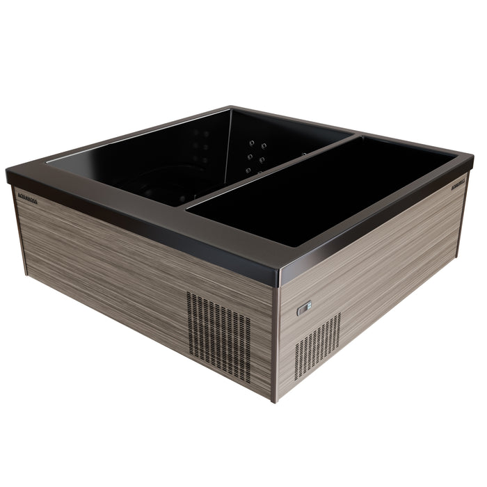 Model 2 Cold Plunge & Hot Tub Combo by Aquavoss