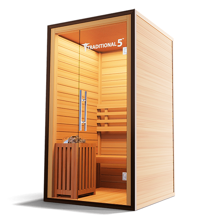 Traditional 5 v2a Medical Sauna | Respiratory Relief Benefits