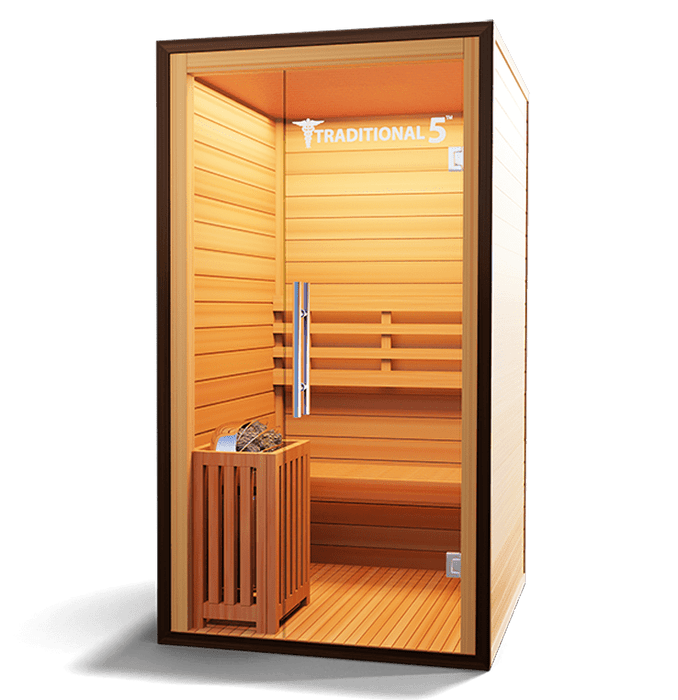 Traditional 5 v2a Medical Sauna | Respiratory Relief Benefits