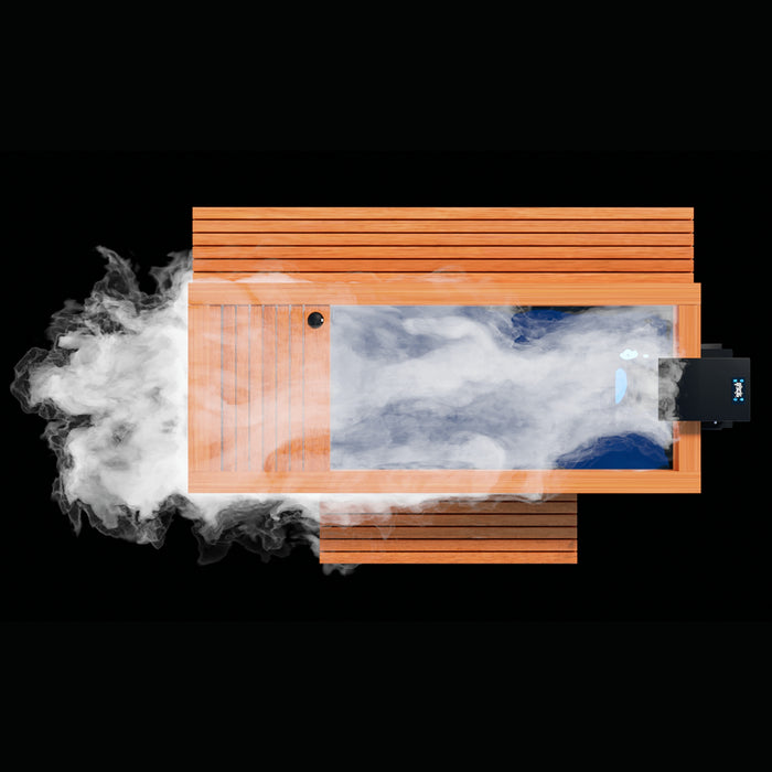 Frozen 3 Cold Plunge Tub by Medical Saunas
